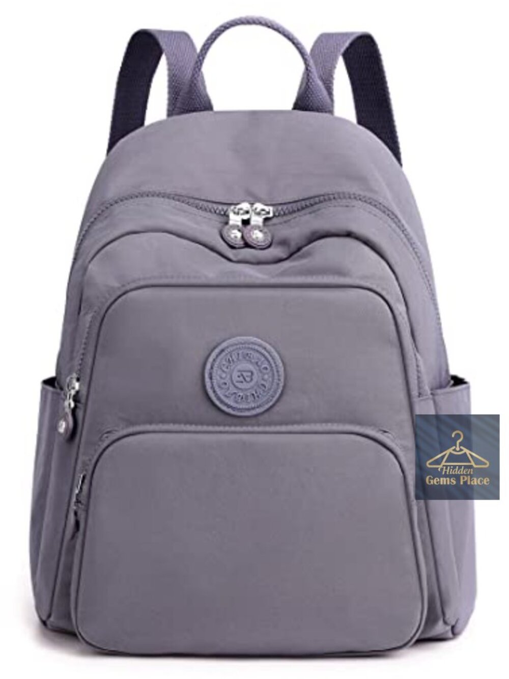 Nylon Mini Backpack - Lightweight Travel Daypack with Multiple Pockets
